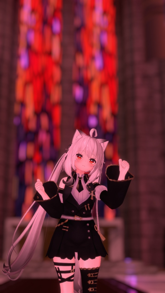 【MAYA舞夜 対応】黑曜之刃-VRC想定衣裝