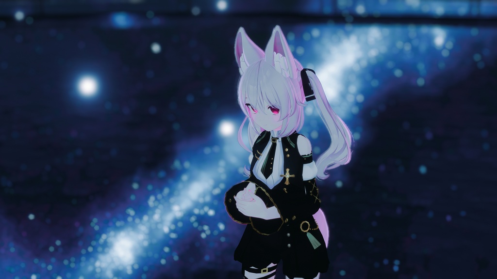 【カリン対応】黑曜之刃-VRC想定衣裝