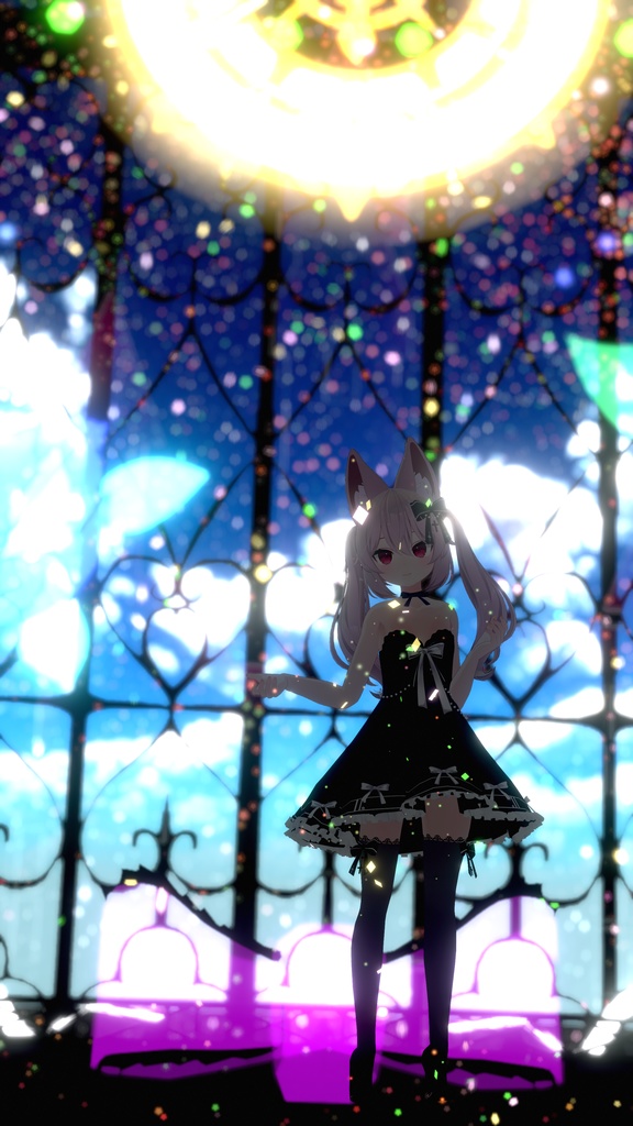 【カリン対応】蔚藍星空-VRC想定衣裝