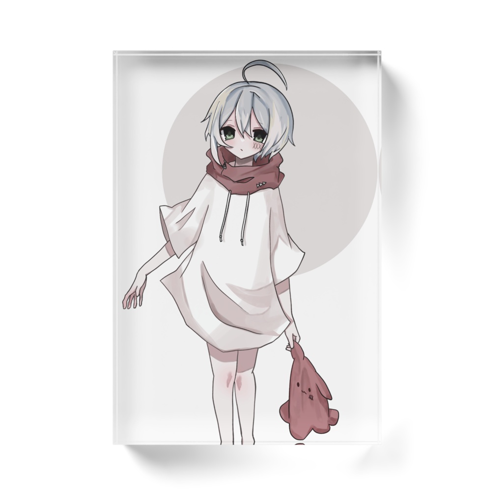 のゐるアクリルブロック