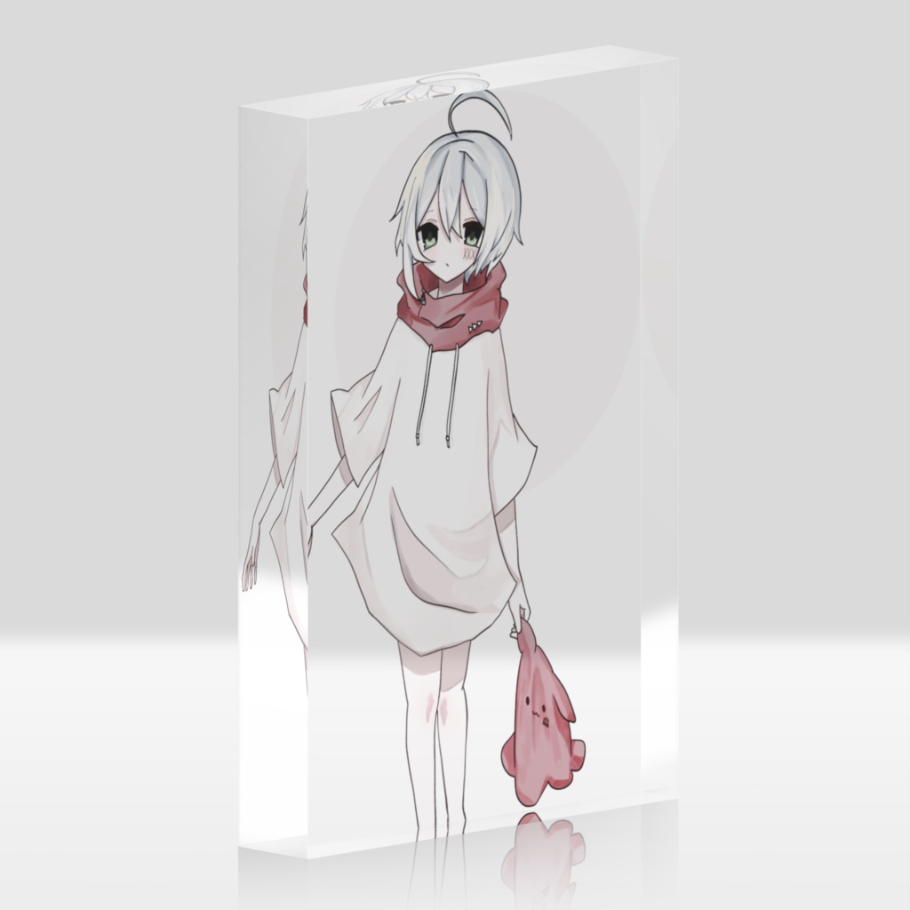 のゐるアクリルブロック