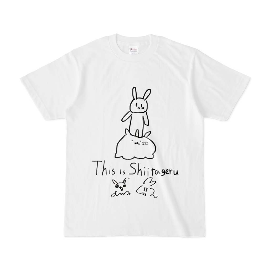 【サイン入りあり】This is Shiitageru Tシャツ【のゐる×ろぐいん。】