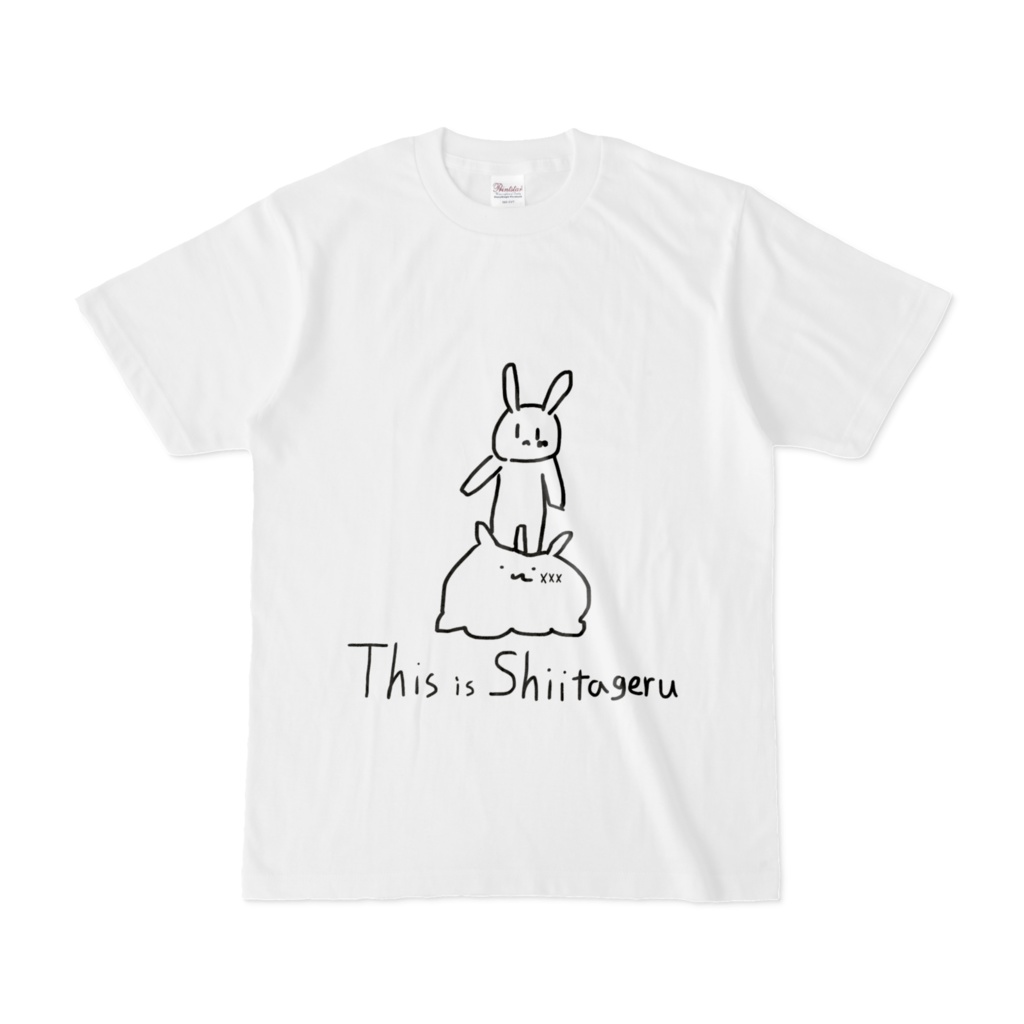 【サイン入りあり】This is Shiitageru Tシャツ【のゐる×ろぐいん。】