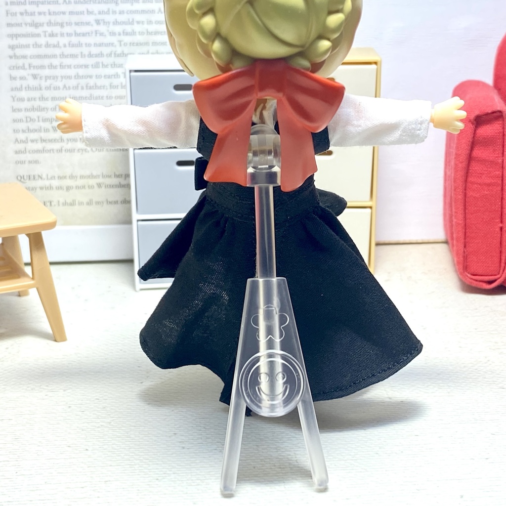 シャツ&フィッシュテールワンピース(黒)セット