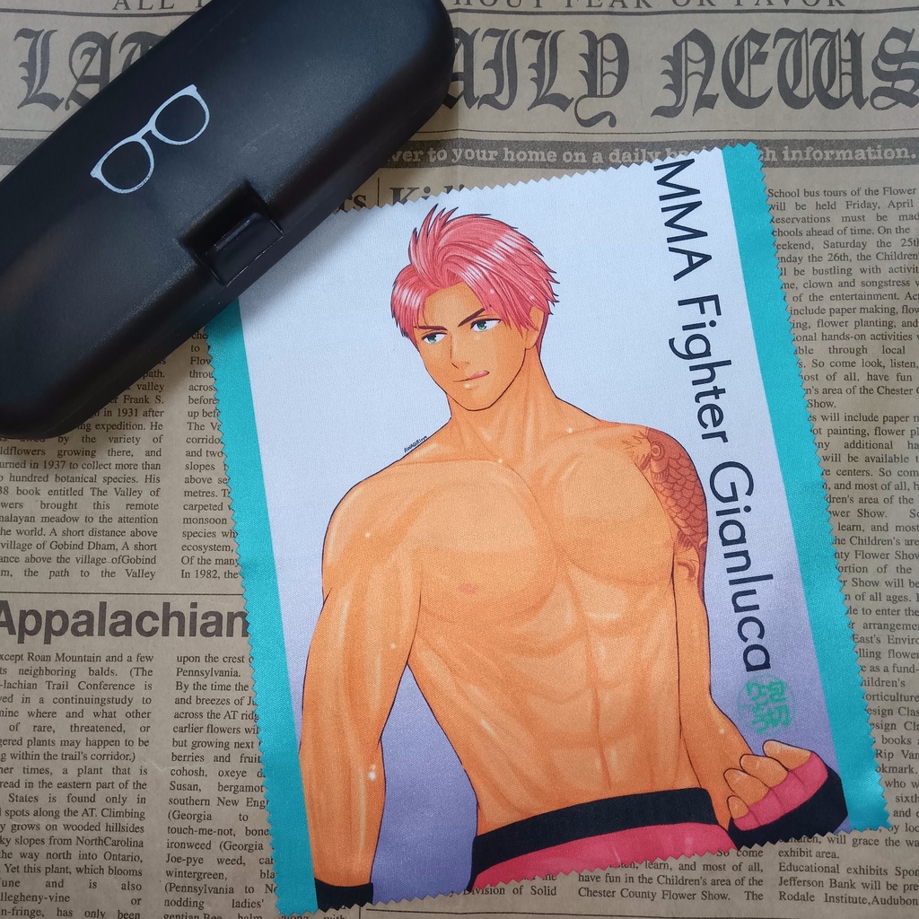 創作 ジャンルカ メガネ拭き