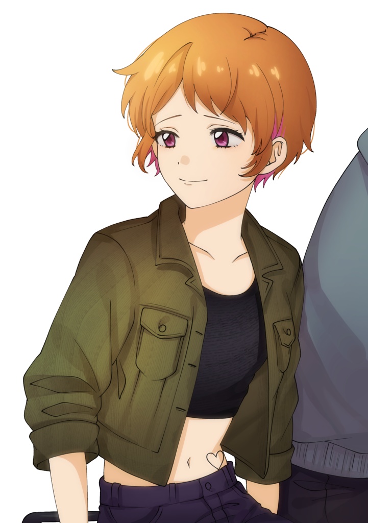あの日見られなかった朝日(BOOTH限定イラスト)