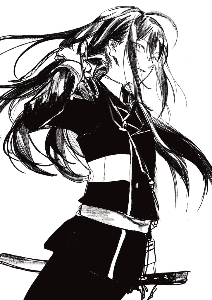 【非公式】刀剣乱舞二次創作ファンアート/Twitterまとめ本『やまず』