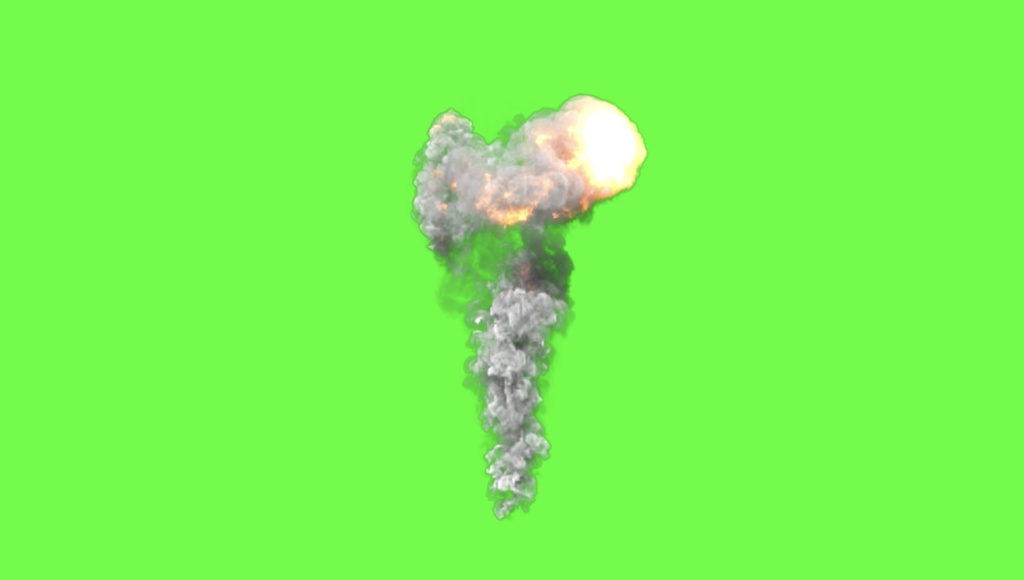 重ねるだけで大爆発|爆炎・爆煙エフェクト【クロマキー・加算合成OK】