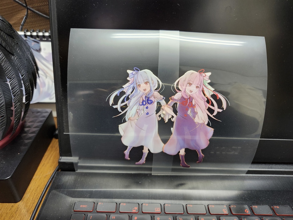 琴葉茜クリアポストカード