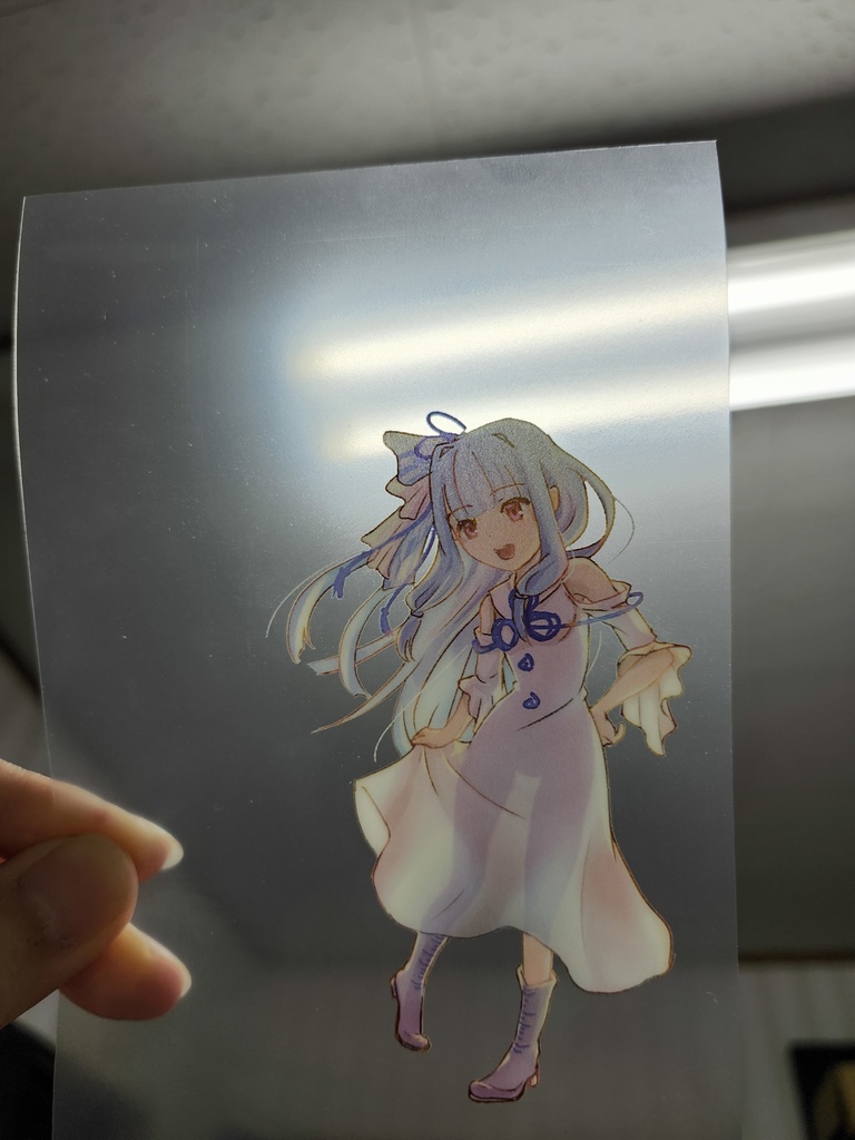 琴葉葵クリアポストカード