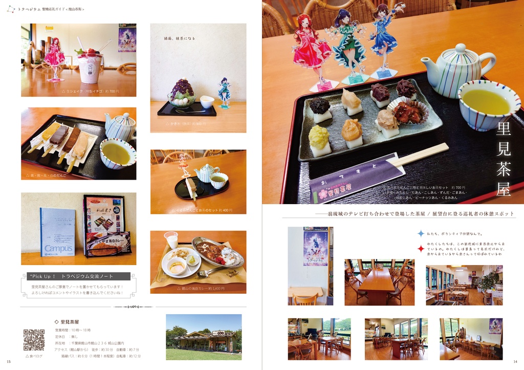 トラペジウム 聖地巡礼ガイド 方位磁針(仮)