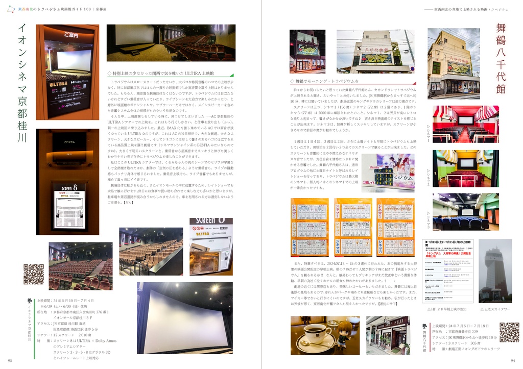 東西南北のトラペジウム映画館ガイド