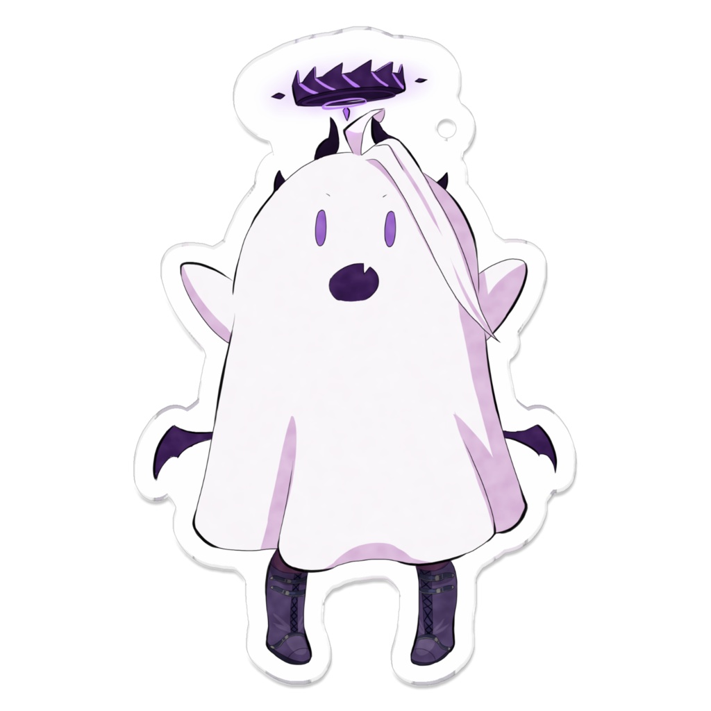 ヒナお化けアクリルキーホルダー