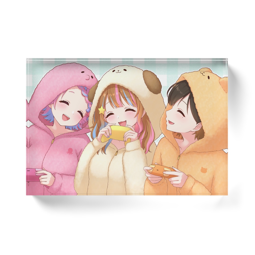 たこなるっけ3周年記念アクリルブロック