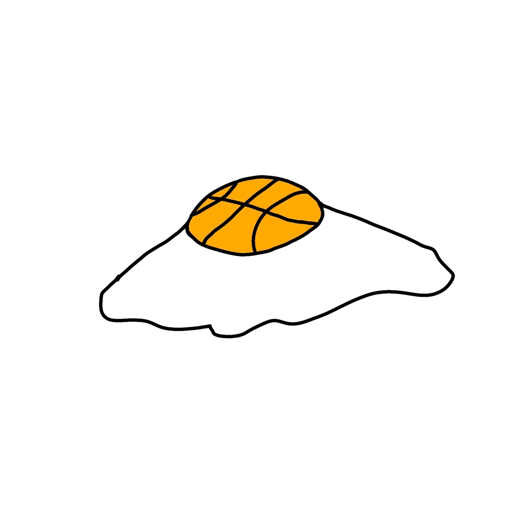 目玉焼きバスケットボール