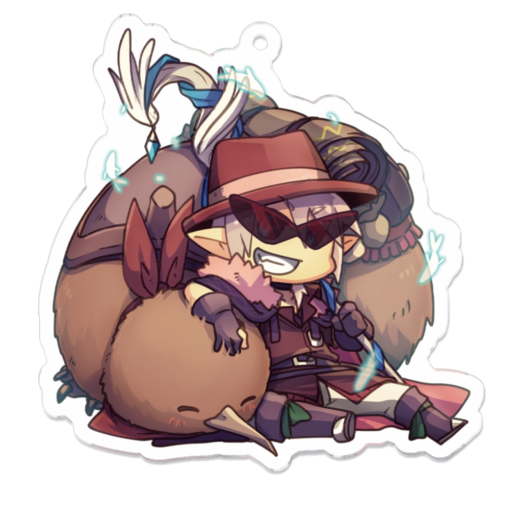 ルッツ&ヒィ アクリルキーホルダー