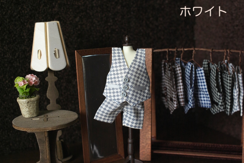 ベストスーツセット(ねんどろいどどーるサイズ)