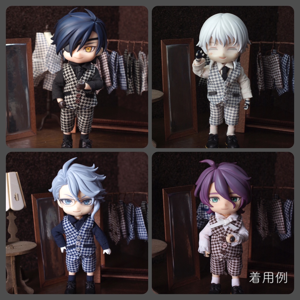 ベストスーツセット(ねんどろいどどーるサイズ)