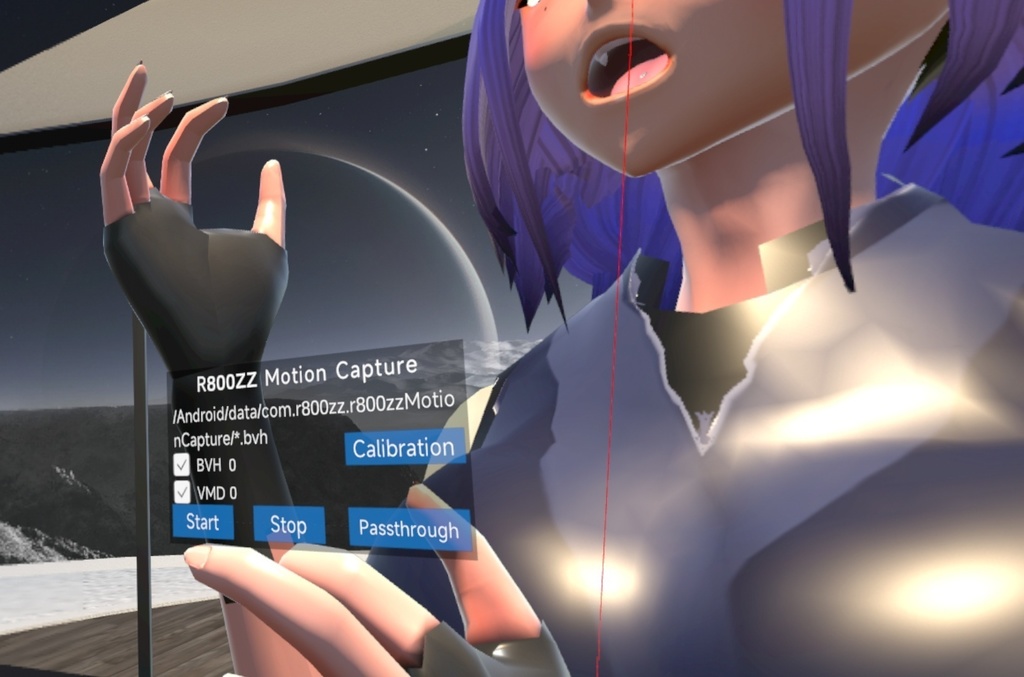 R800ZZ Motion Capture for PICO 4 Ultra/PICO 4 with PICO Motion Tracker[モーションキャプチャー,VMD,BVH]