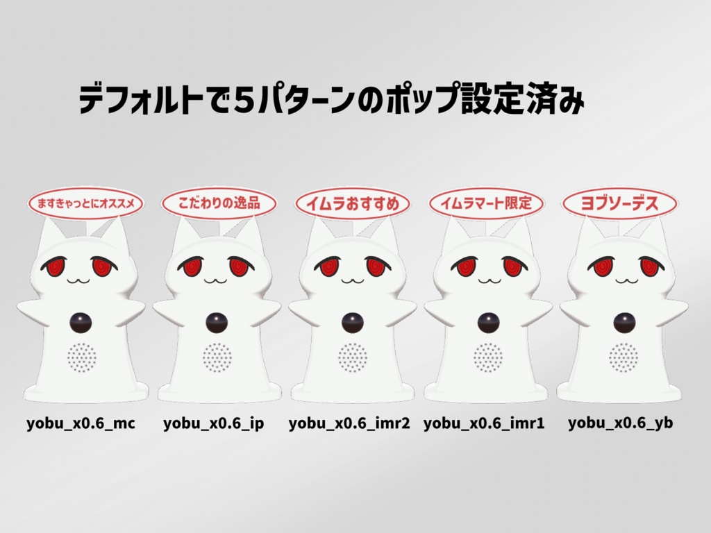 3Dモデル「ヨブソーデス」