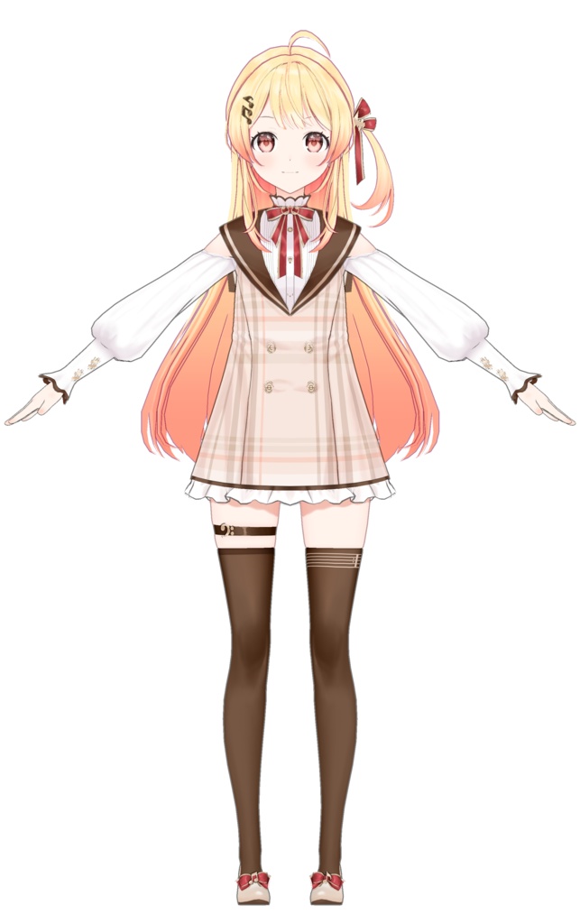 音乃瀬奏 OtonoseKanade Fan 3d MMD model