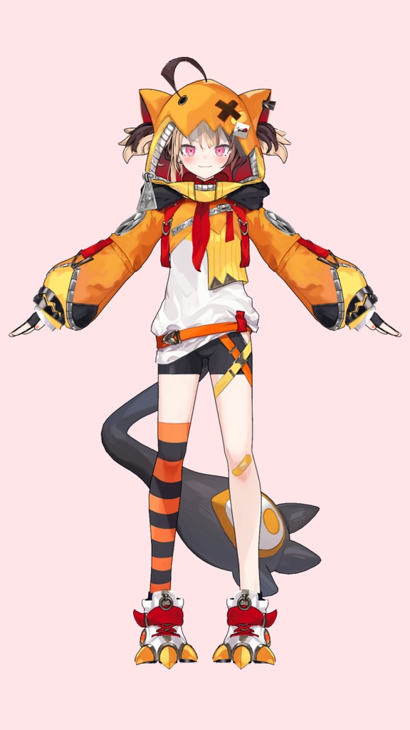 Gigi Murin Fan 3d MMD model