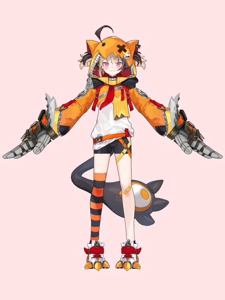 Gigi Murin Fan 3d MMD model