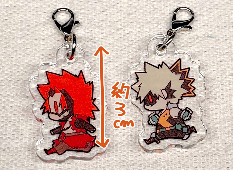 KRBKers!記念切爆アクリルチャーム