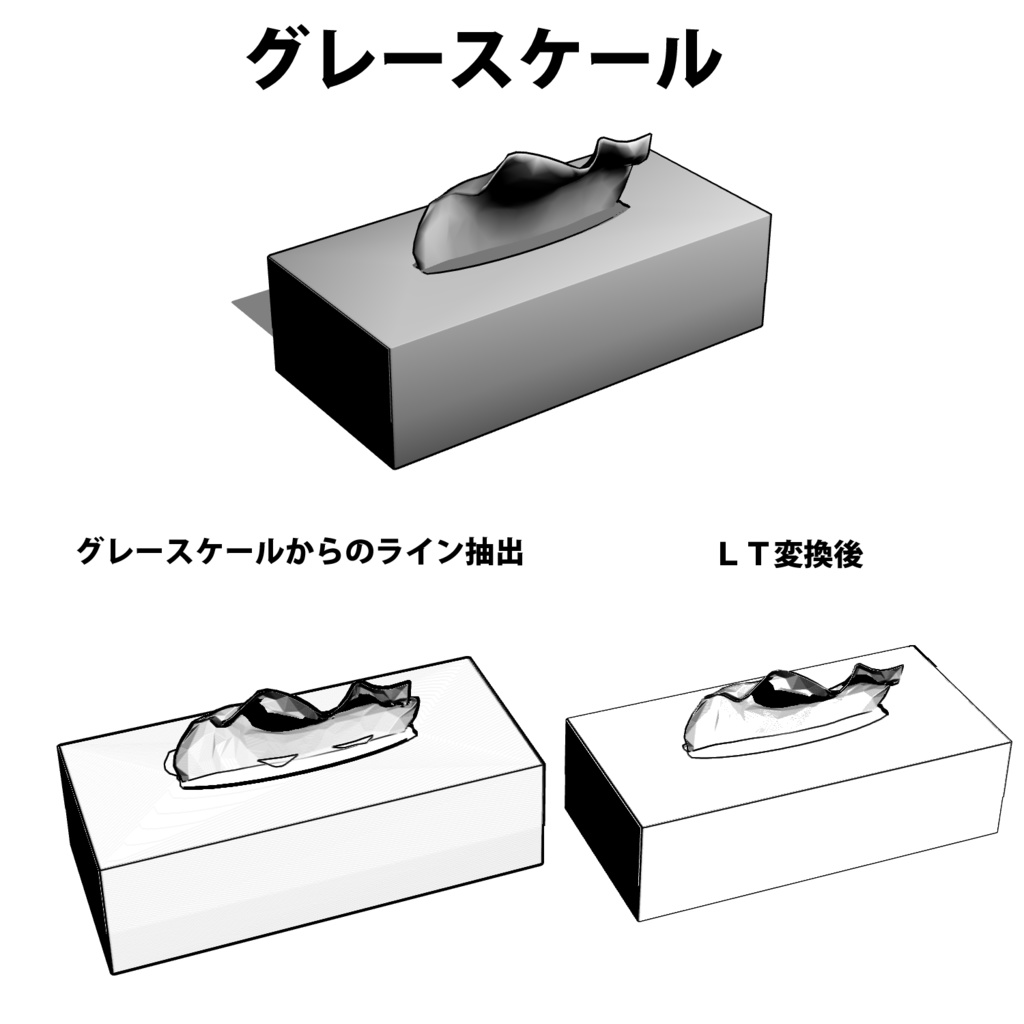 ティッシュペーパー箱