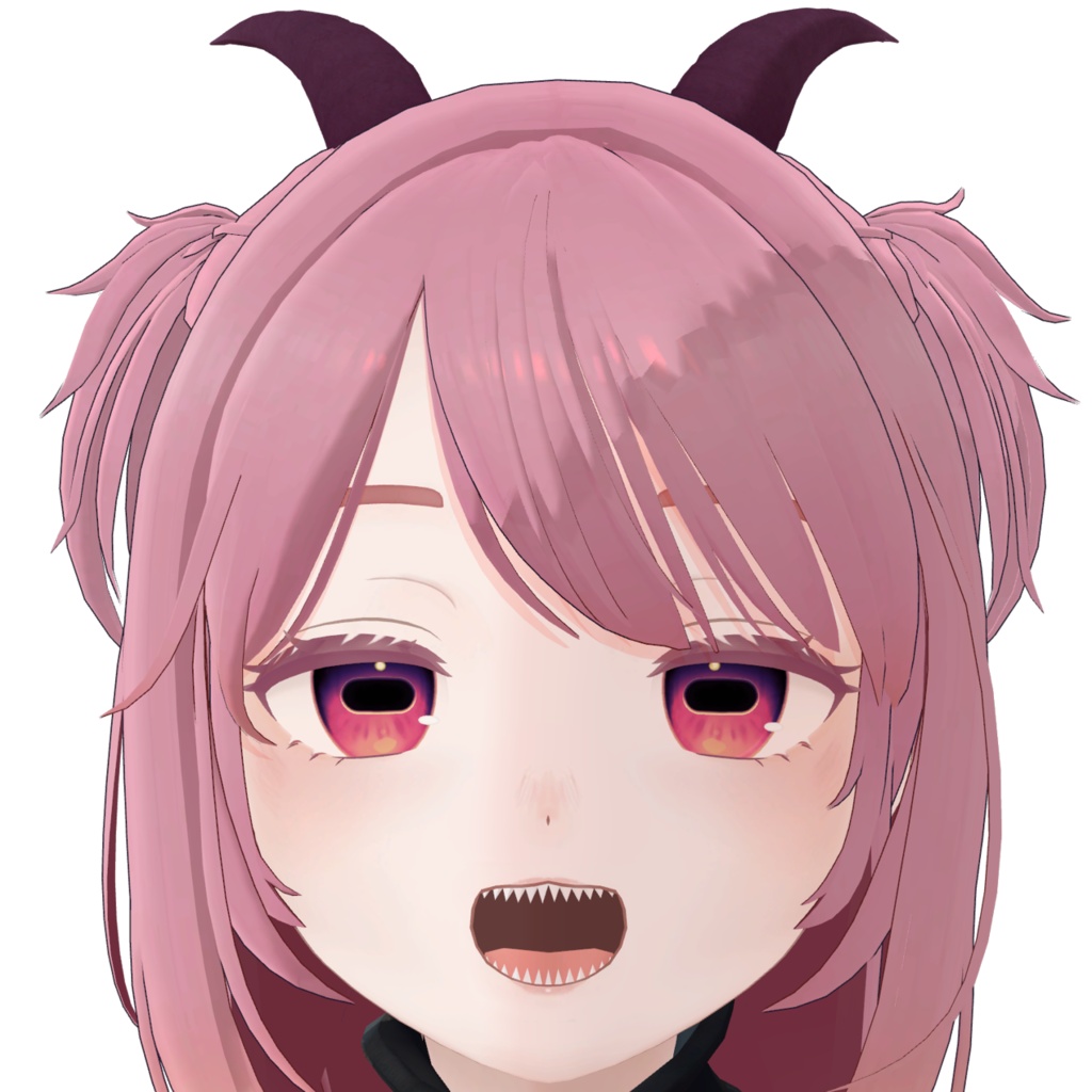 【無料/FREE】【山羊のメア -Goat Mea-専用】メアちゃん用ギザ歯&八重歯