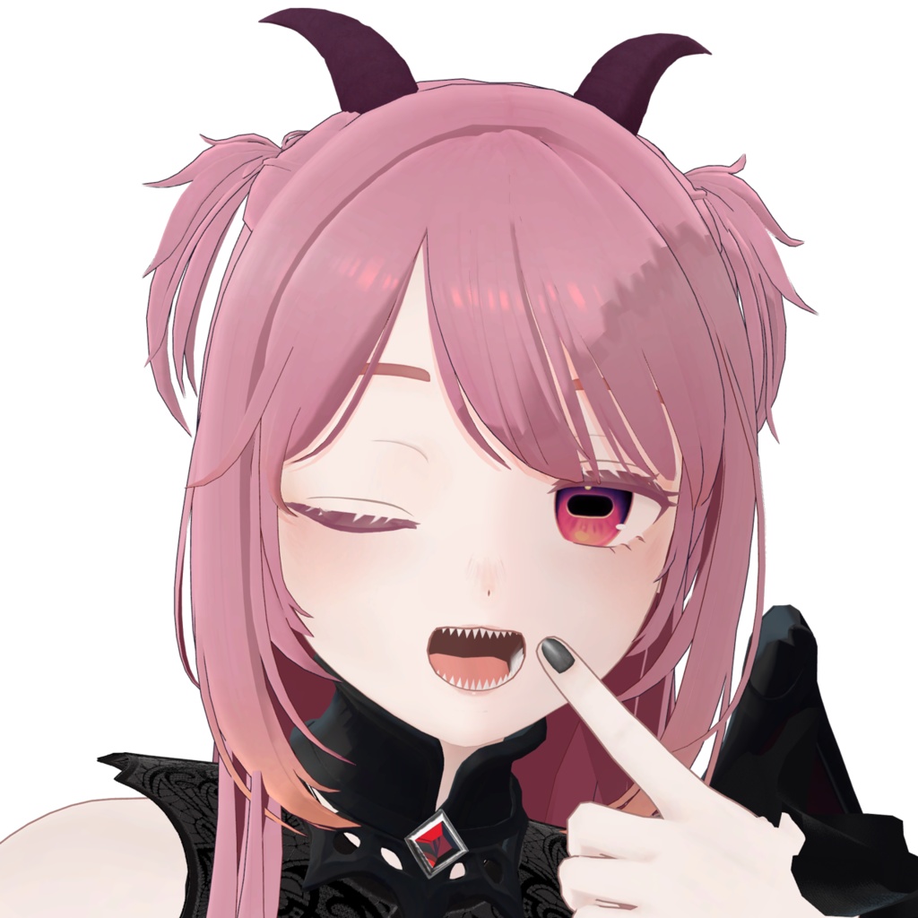 【無料/FREE】【山羊のメア -Goat Mea-専用】メアちゃん用ギザ歯&八重歯