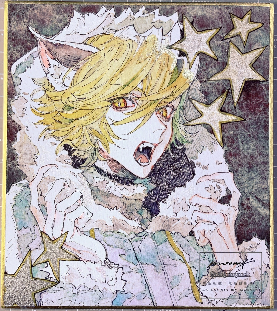 原画ミニ色紙①