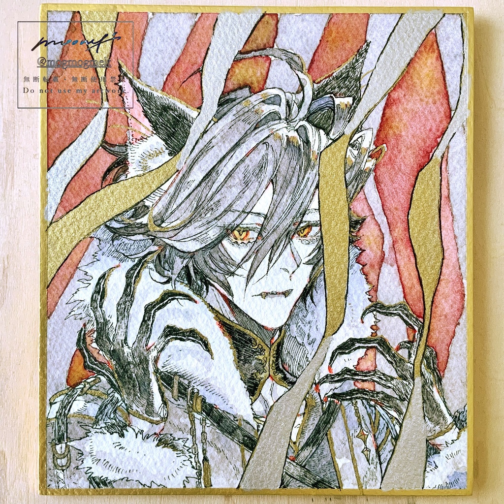 原画ミニ色紙④