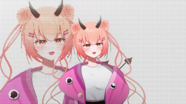 【限定一点】【Vtube Studio対応】 DEVIL Live2D Model