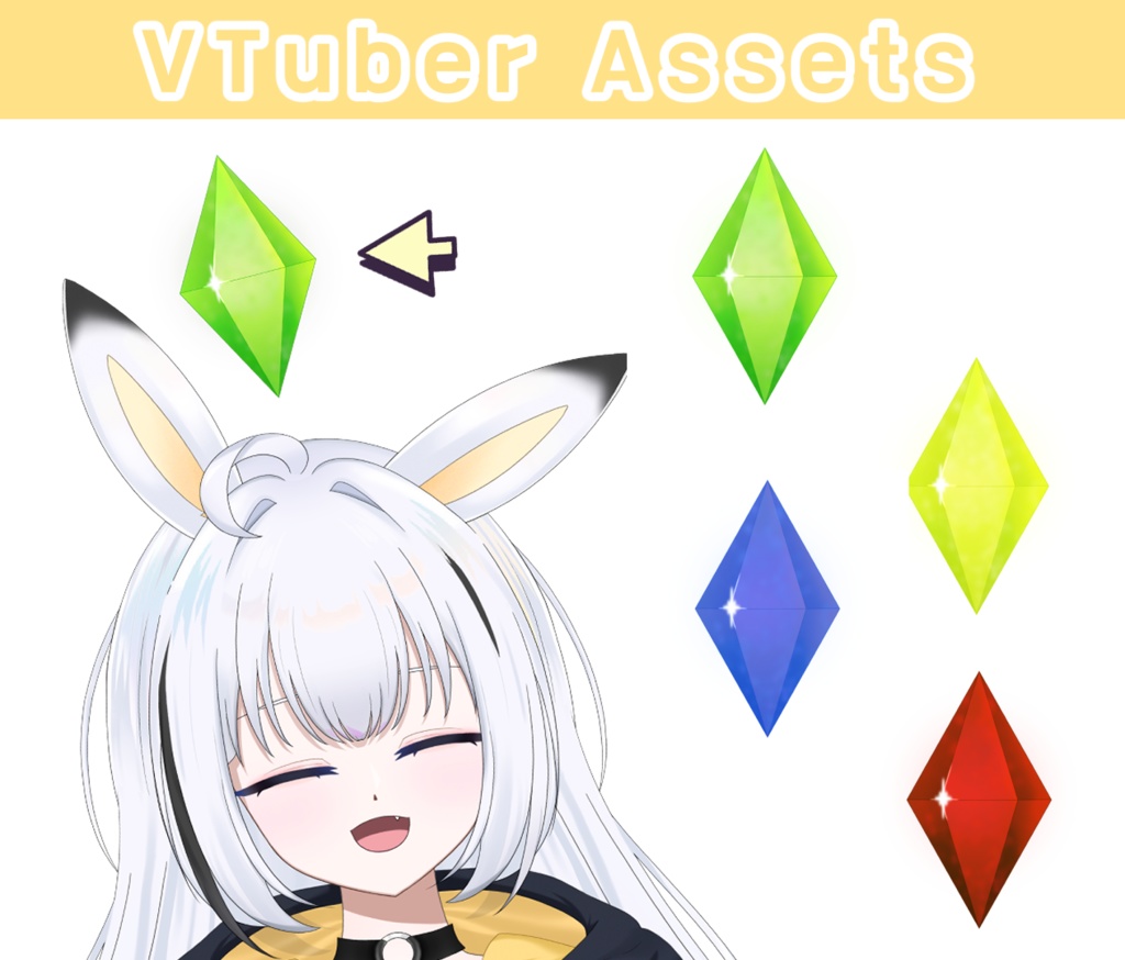 【Live2D】 Sims ★ VTuber Assets (VTube studio)