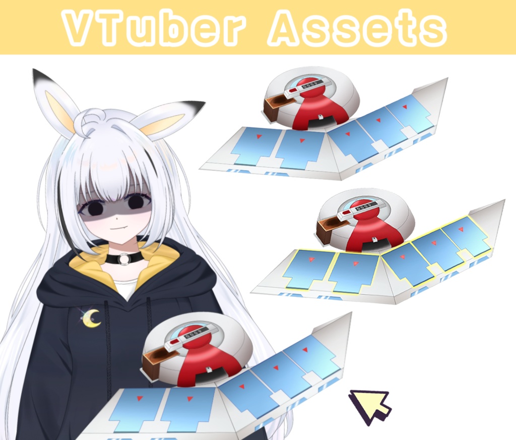 【Live2D】Yu-Gi-Oh! Duel disc ★ VTuber Assets (VTube studio)