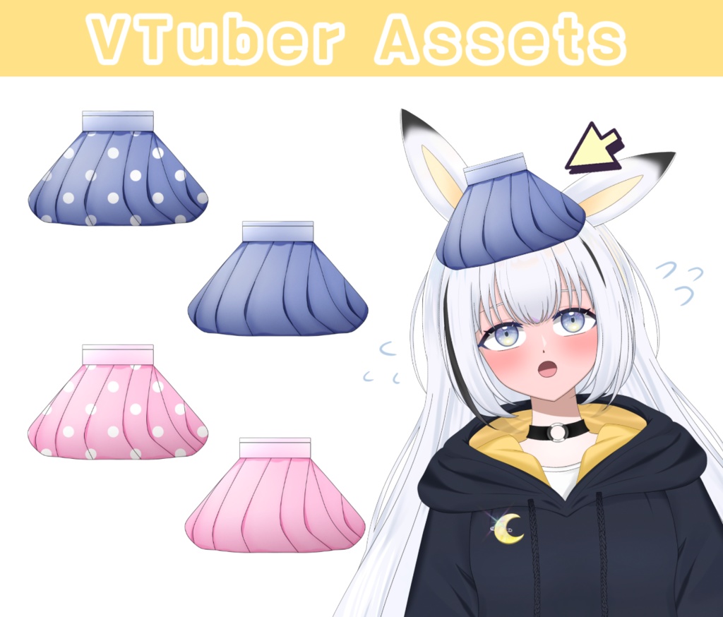 【Live2D】ICE BAG ★ VTuber Assets (VTube studio)