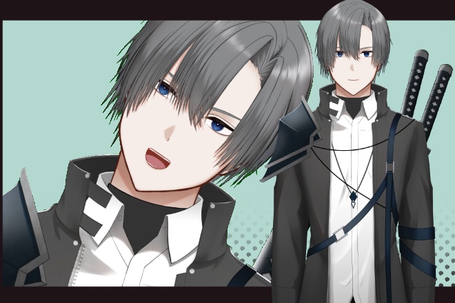 【VTS用】男性Live2Dモデル