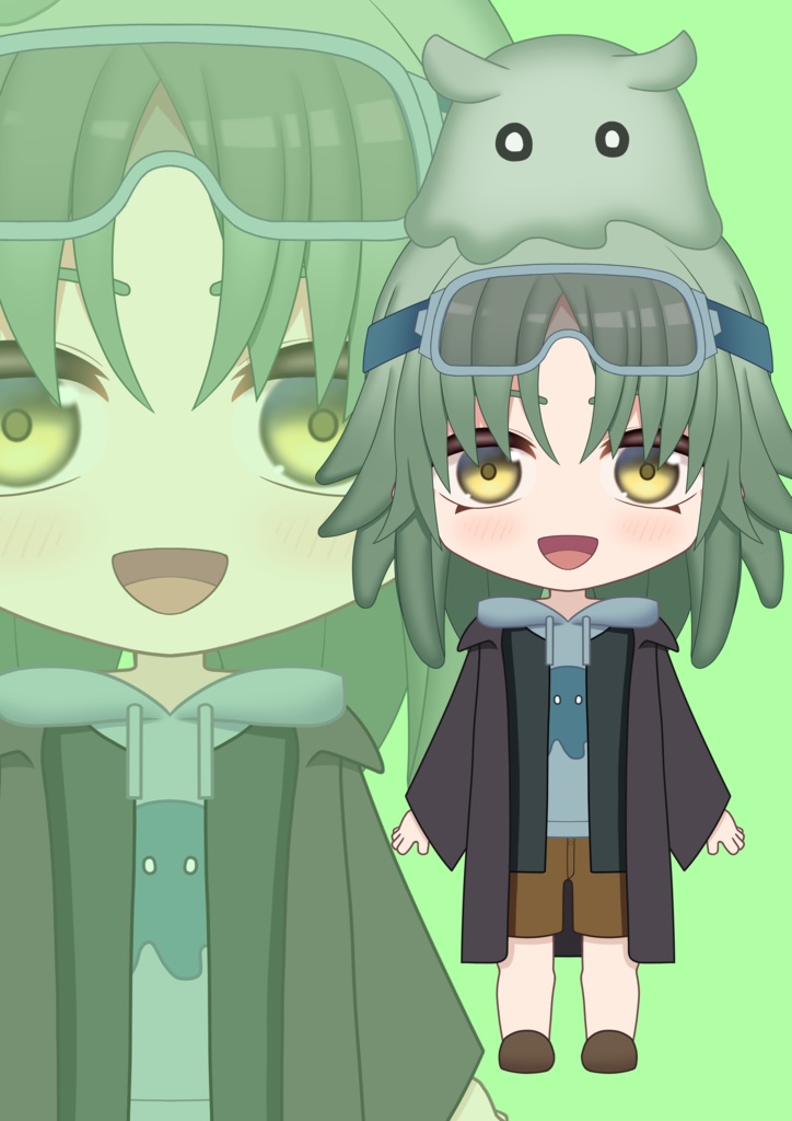 【VTS用】宇宙タコ【Live2Dモデル】