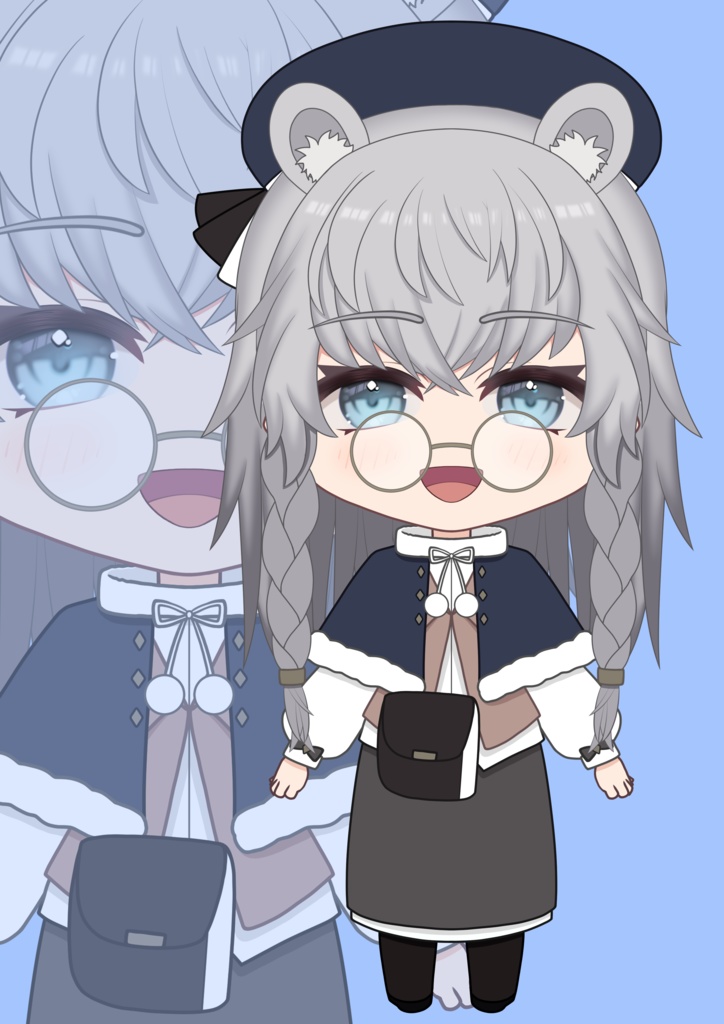 【VTS用】ホワイトタイガー【Live2Dモデル】