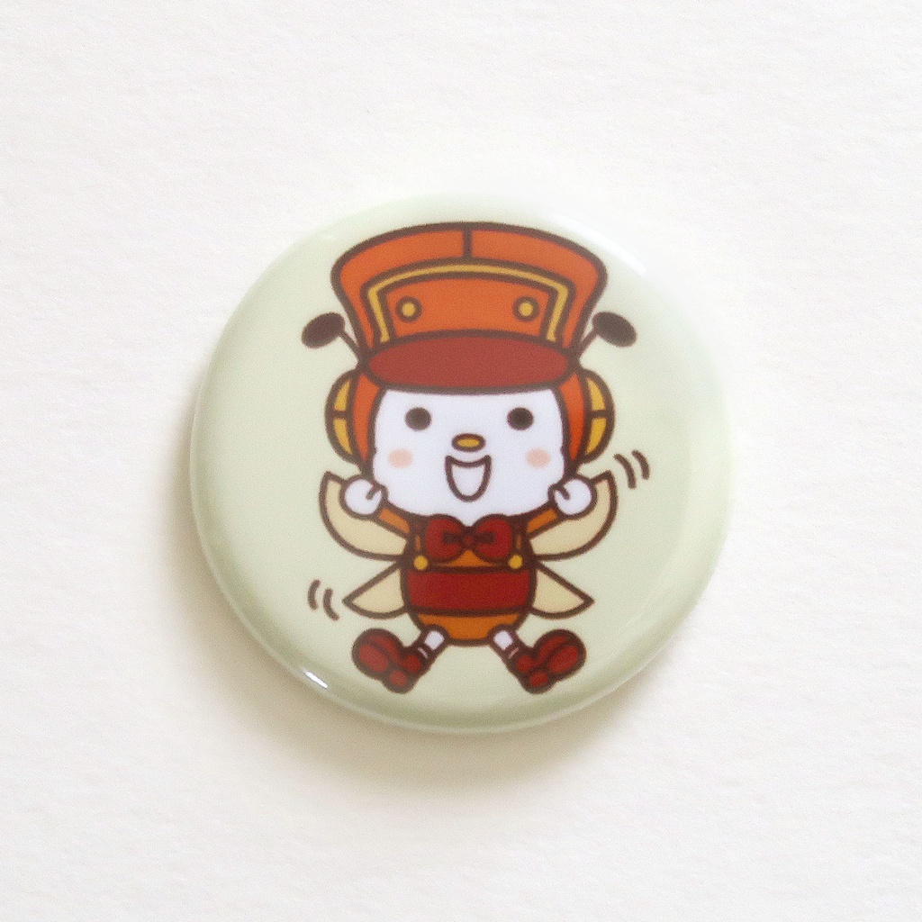 プルプルBee  缶バッジ