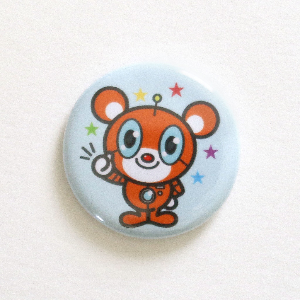 クマロボ　缶バッジ