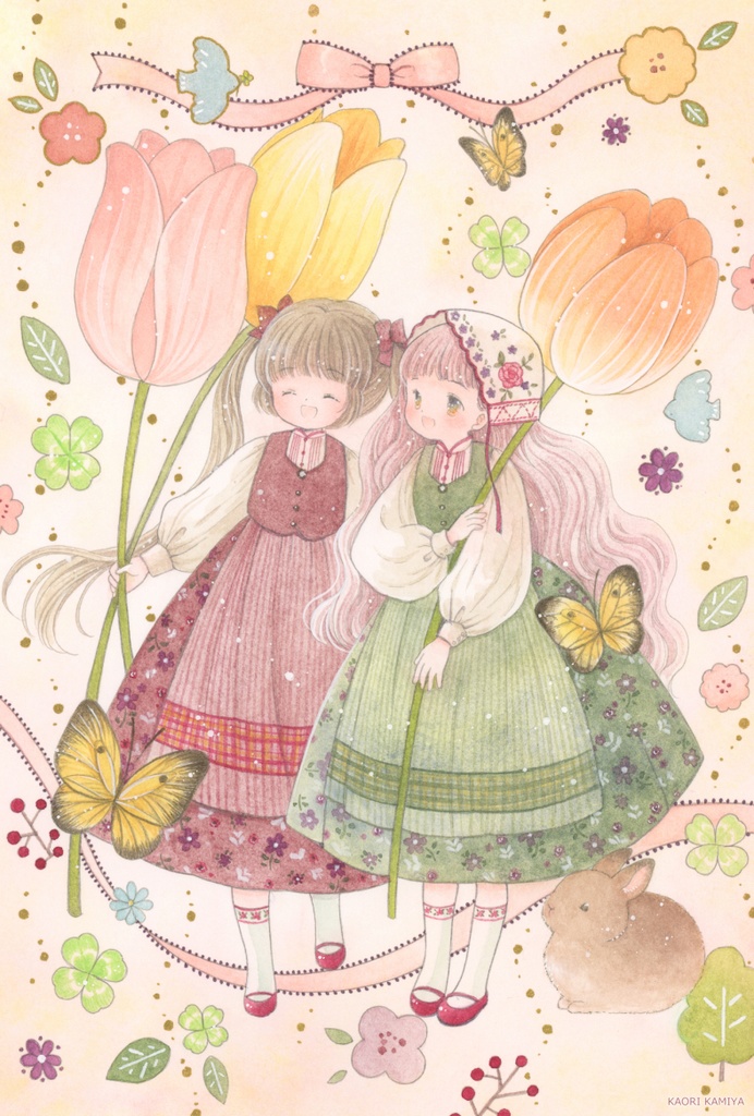 ポストカード　花まつり