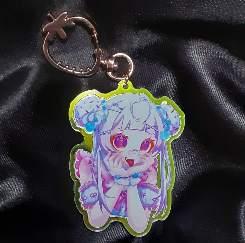 ほいっぷちゃんオーロラアクキー