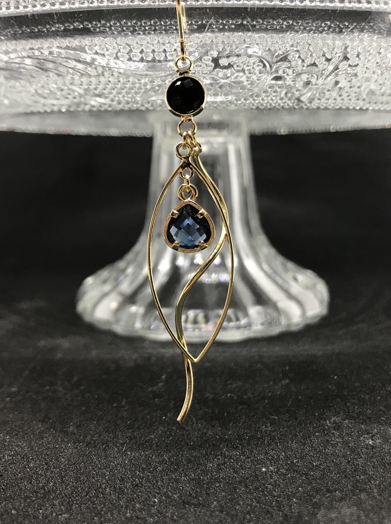 霞柱モチーフピアス