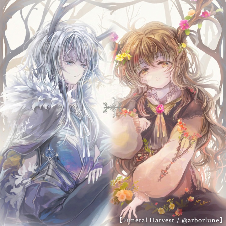 【フリーゲーム/5分ノベル】Hourglass Fantasy -春と冬の調庭-