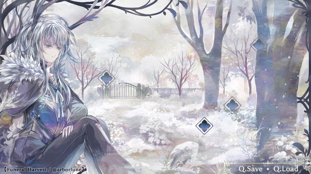 【フリーゲーム/5分ノベル】Hourglass Fantasy -春と冬の調庭-