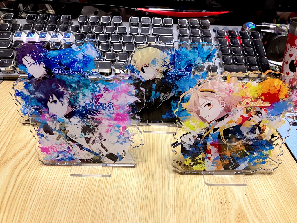 【C106新作/再販】水彩アクリルスタンド(現在16種)