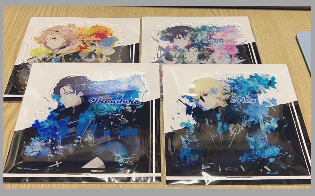 【C106新作/再販】水彩アクリルスタンド(現在16種)