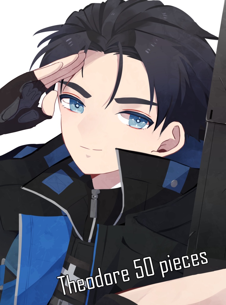 C107新刊イラスト集『Theodore 50 pieces』